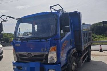 二手中国重汽 豪曼H3 115马力 4X2 3.85米自卸车(3350轴距)(国五) 单桥 玉柴二手自卸车 蓝牌图片