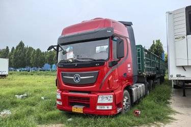 二手东风商用车 天龙旗舰KX 经典版 520马力 6X4牵引车(带液缓)(3.64速比)(国六) 双驱 东风康明斯二手牵引车 黄牌图片