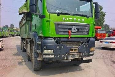 二手中国重汽 汕德卡SITRAK G7W重卡 400马力 8X4 6.8米自卸车(国五) 前四后八 潍柴二手自卸车 黄牌