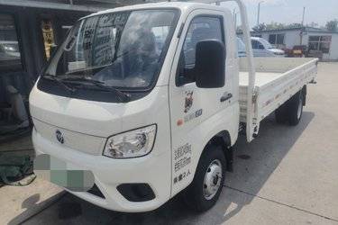 二手福田祥菱M2 纯电动 4X2 液刹 4.12米单排栏板微卡 亿纬66.53kWh  二手电动卡车电动载货车图片