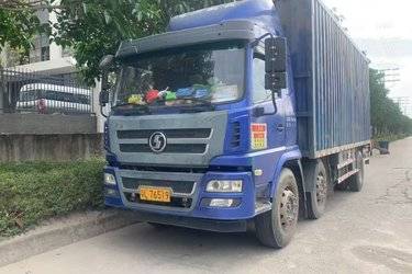 二手陕汽商用车 轩德X6中卡 复合版 220马力 4X2 6.75米厢式载货车(国五) 4X4 潍柴二手载货车 黄牌图片