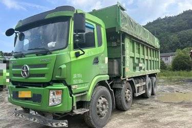 二手大运 N6重卡 300马力 8X4 6.2米自卸车(国五) 前四后八 大连大机二手自卸车 黄牌