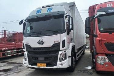 二手东风柳汽 乘龙H5 270马力 6X2 9.7米厢式载货车(国六) 前四后四 玉柴二手载货车 黄牌
