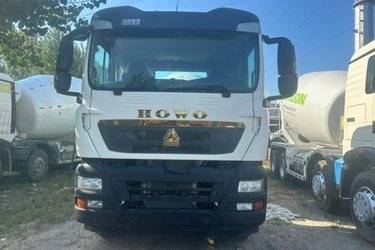 二手中国重汽 HOWO TX 340马力 8X4 7.5方混凝土搅拌车(国五) 前四后八 潍柴二手搅拌车