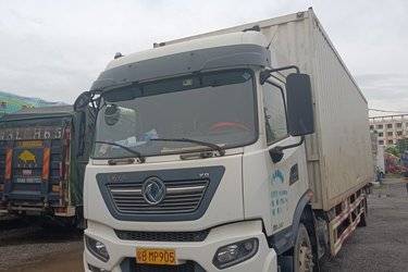 二手东风商用车 天锦KR 230马力 4X2 9.75米厢式载货车(国六) 单桥 东风康明斯二手载货车 黄牌图片