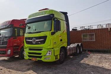 二手东风商用车 天龙旗舰KX 王者版 600马力 6X4牵引车(国六) 双驱 东风康明斯二手牵引车 黄牌