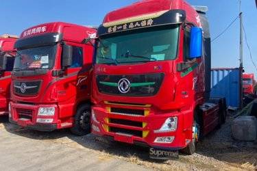 二手东风商用车 天龙旗舰KX 600马力 6X4牵引车(国六) 双驱 东风康明斯二手牵引车 黄牌