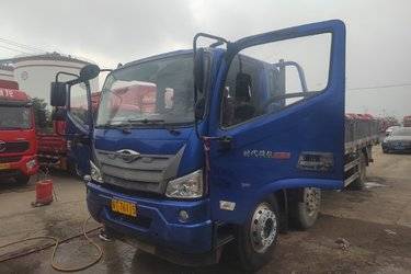 二手福田 瑞沃ES5 220马力 4X2 6.8米栏板载货车(国六) 单桥 潍柴二手载货车 黄牌
