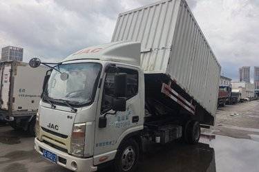 二手江淮 帅铃K330 141马力 4.12米单排厢式轻卡(国四) 单桥 庆铃五十铃二手载货车 黄牌图片