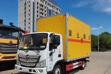 二手爆破器材运输车 福田欧马可 欧马可3系 131 4.2 4X2图片
