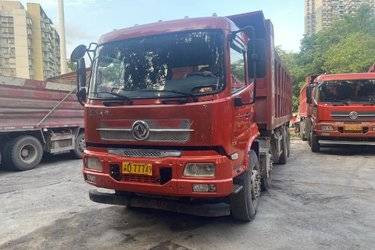 二手东风商用车 天锦重卡 310马力 8X4 6.8米自卸车(国五) 前四后八 东风二手自卸车 黄牌