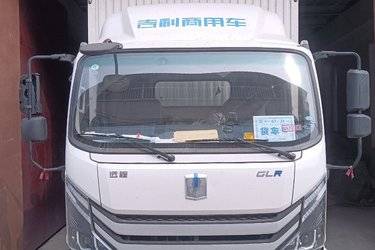 二手远程 GLR 4.5T 4.14米单排插电式混合动力厢式轻卡  二手电动卡车电动载货车图片