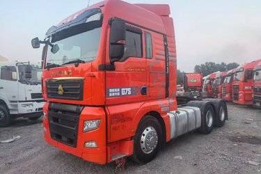 二手中国重汽 汕德卡SITRAK G7S重卡 510马力 6X4 AMT自动档牵引车(国六) 双驱 曼二手牵引车 黄牌图片