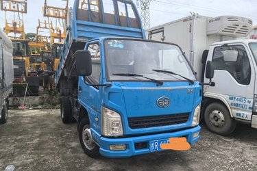 二手一汽红塔 解放经典1系 78马力 4X2 3.02米自卸车(国五) 单桥 锡柴二手自卸车 蓝牌图片