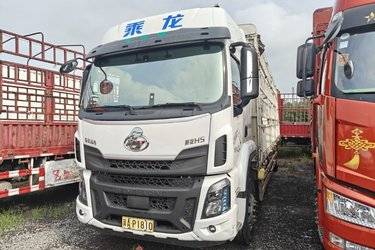 二手东风柳汽 乘龙H5 290马力 6X2 9.7米仓栅式载货车(国六) 单桥 玉柴二手载货车 黄牌