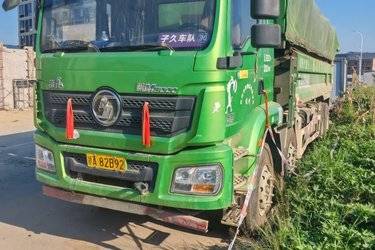 二手陕汽重卡 德龙新M3000 375马力 8X4 7.6米自卸车(法士特)(国五) 前四后八 潍柴二手自卸车 黄牌