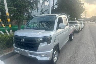 二手长安凯程 星卡PLUS 舒适型 1.6L 122马力 汽油 2.6米双排栏板微卡(国六)(有空调)(国六) 单桥 重庆长安二手载货车 蓝牌
