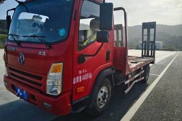 二手平板运输车 大运轻卡 奥普力 160 4.2 6X4图片