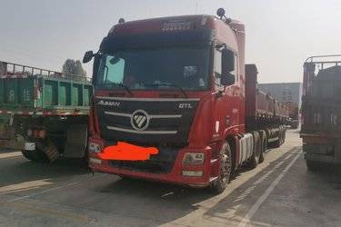 二手福田 欧曼GTL 6系重卡 460马力 6X4牵引车(国五) 双驱 福田康明斯二手牵引车 黄牌图片