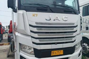 二手江淮 格尔发K7重卡 540马力 6X4牵引车(国五) 双驱 江淮动力二手牵引车 黄牌图片