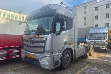 二手福田 欧曼EST 6系重卡 510马力 6X4牵引车(国五) 双驱 康明斯二手牵引车 黄牌图片