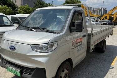 二手开瑞 小象EV 豪华型 3.5T 3.7米单排纯电动栏板微卡  二手电动卡车电动载货车图片