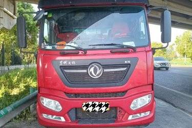 二手东风商用车 天锦KR 220马力 4X2 6.75米排半仓栅式载货车(国五) 单桥 东风股份二手载货车 黄牌