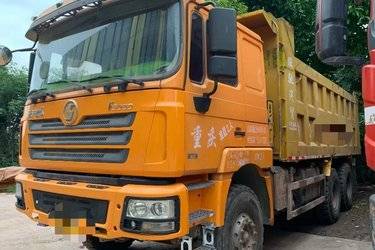 二手陕汽 德龙F3000 375马力 6X4 6米自卸车(国五) 后八轮 潍柴二手自卸车 黄牌