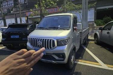 二手长安凯程 神骐T30 豪华型 1.6L 105马力 CNG 3.6米单排栏板微卡(国六) 单桥 东安二手载货车 蓝牌