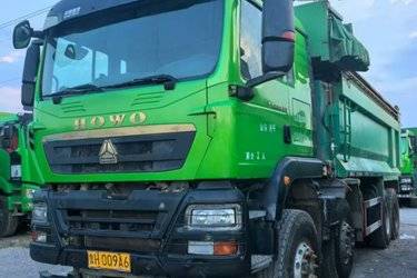 二手中国重汽 HOWO TX重卡 430马力 8X4 6.5米自卸车(国六) 前四后八 潍柴二手自卸车 黄牌