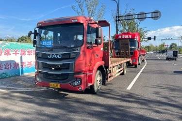 二手江淮 格尔发A5LIII重卡 220马力 4X2 6.2米栏板载货车(国五) 单桥 云内动力二手载货车 黄牌