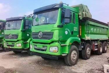 二手陕汽重卡 德龙新M3000 城建标准版 375马力 8X4 5.8米自卸车(国五) 前四后八 潍柴二手自卸车 黄牌
