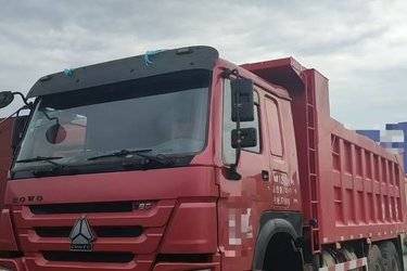 二手中国重汽 HOWO重卡 380马力 6X4 6米自卸车(国五) 后八轮 中国重汽二手自卸车 黄牌