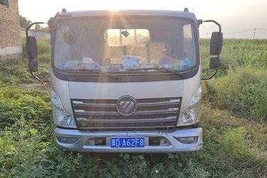 二手福田奥铃ATV 2.5L柴油 158马力 万里扬6档 3.83米排半仓栅式轻卡(国六) 单桥 北汽福田二手载货车 蓝牌