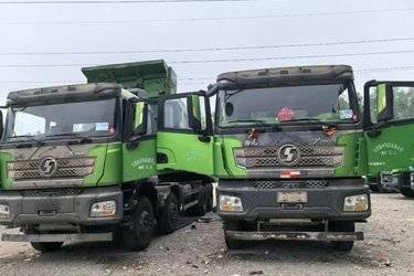 二手陕汽重卡 德龙X3000 公路标准版 430马力 8X4 7.8米自卸车(国六) 前四后八 潍柴二手自卸车 黄牌
