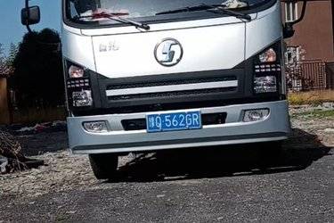 二手陕汽商用车 德龙G1 标载版 160马力 3.82米排半栏板轻卡(国六) 单桥 云内动力二手载货车 蓝牌