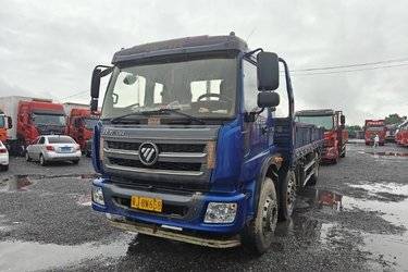 二手福田 瑞沃Q5 220马力 6X2 7.8米栏板载货车(国五) 前四后四 玉柴二手载货车 黄牌