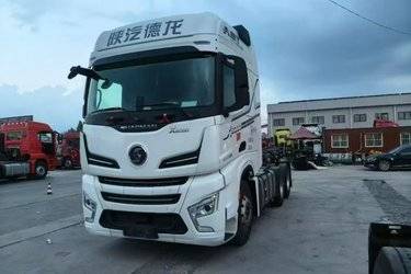 二手陕汽重卡 德龙X6000 轻量化旗舰版 610马力 6X4 AMT自动档牵引车(液缓)(国六) 双驱 潍柴二手牵引车 黄牌