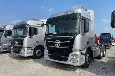 二手福田 欧曼GTL 6系重卡 510马力 6X4牵引车(采埃孚12挡)(国五) 双驱 福田康明斯二手牵引车 黄牌图片