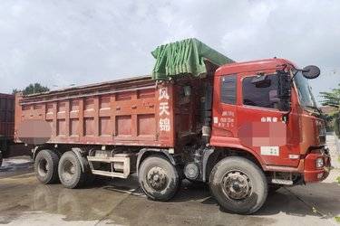 二手东风商用车 天锦重卡 310马力 8X4 6.8米自卸车(国五) 前四后八 玉柴二手自卸车 黄牌