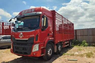 二手东风柳汽 乘龙H5中卡 290马力 6X2 7.8米仓栅式载货车(国五) 前四后四 玉柴二手载货车 黄牌