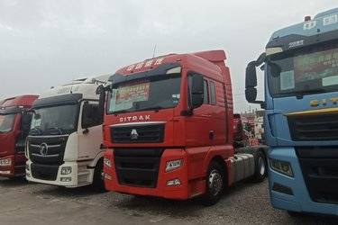 二手中国重汽 汕德卡SITRAK G7重卡 540马力 4X2 牵引车(国六) 单桥 曼二手牵引车 黄牌