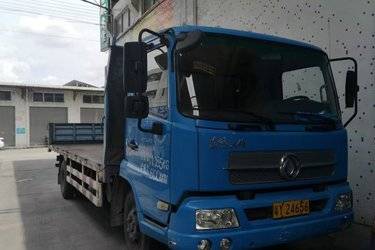 二手东风商用车 天锦中卡 180马力 4X2 6.8米载货车底盘(国四) 单桥 东风二手载货车 黄牌