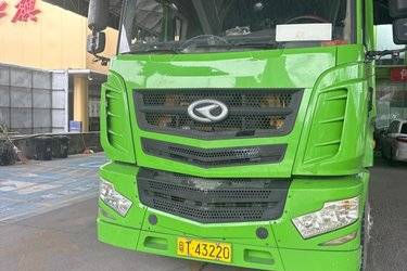二手华菱之星 重卡 336马力 6X2牵引车(国四) 双导 汉马二手牵引车 黄牌图片