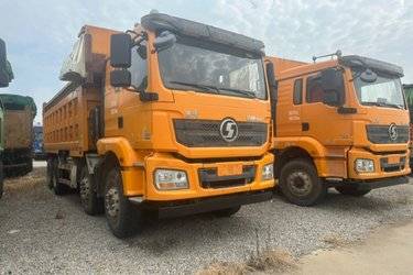 二手陕汽重卡 德龙新M3000 城建标准版 375马力 8X4 6.5米自卸车(国六) 前四后八 潍柴二手自卸车 黄牌