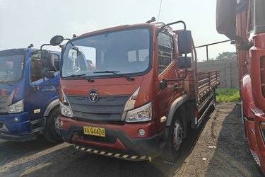 二手福田 时代领航ES5 170马力 4X2 6.8米排半栏板载货车(国五) 单桥 玉柴二手载货车 黄牌