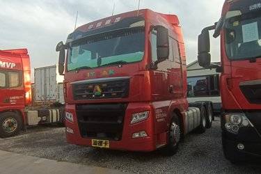 二手中国重汽 汕德卡SITRAK G7重卡 570马力 4X2 牵引车(国六) 单桥 曼二手牵引车 黄牌