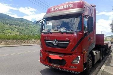 二手东风商用车 天龙KL重卡 560马力 6X4牵引车(国五) 双驱 东风二手牵引车 黄牌图片