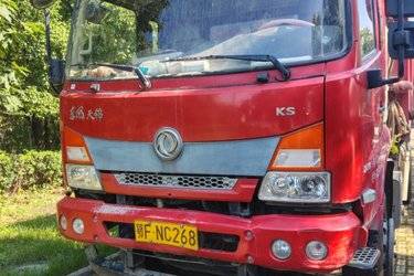 二手东风新疆 天锦KS 220马力 6X2 4.8米自卸车(国五) 前四后四 玉柴二手自卸车 黄牌