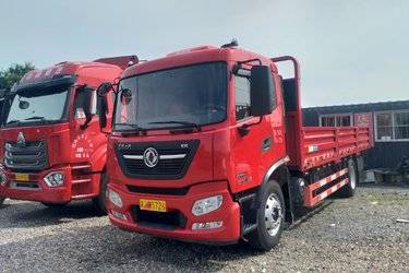 二手东风商用车 天锦KR 星辰版 240马力 4X2 6.8米栏板载货车(中顶)(国六) 单桥 雷诺二手载货车 黄牌